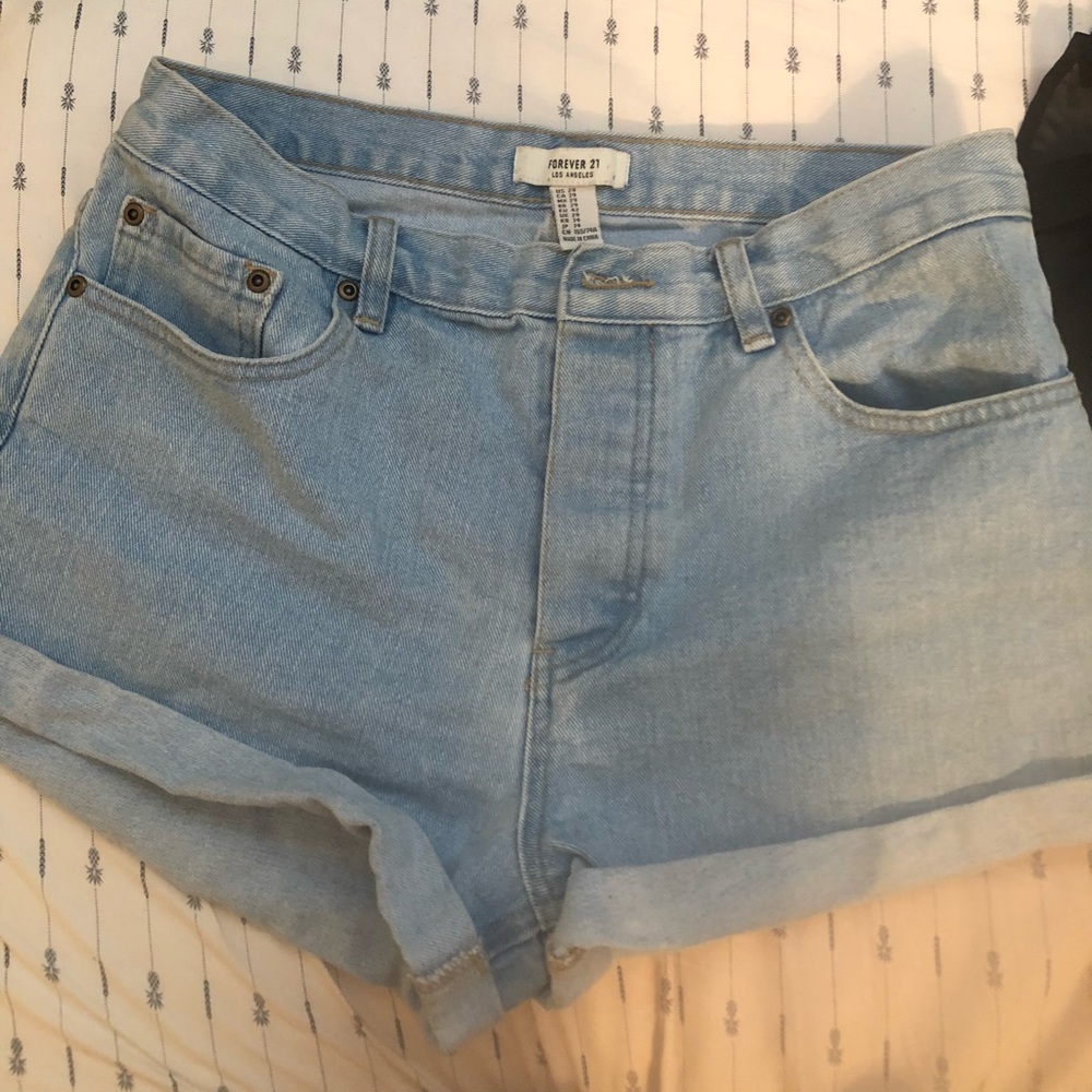 Forever 21 high waisted shorts